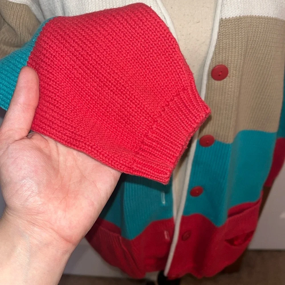 Dockers Striped Button Up Cardigan - Picture 4 of 10